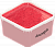 Creamed honey with strawberry