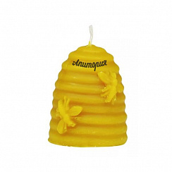 Wax articles – candles: beehive