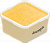 Creamed honey with lemon and ginger
